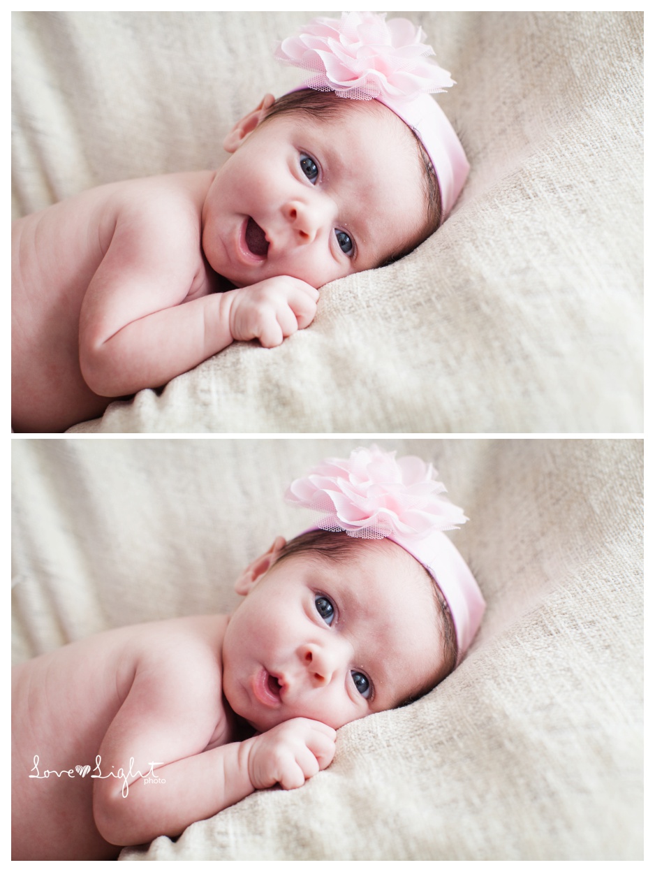 Newborn baby girl Audrey