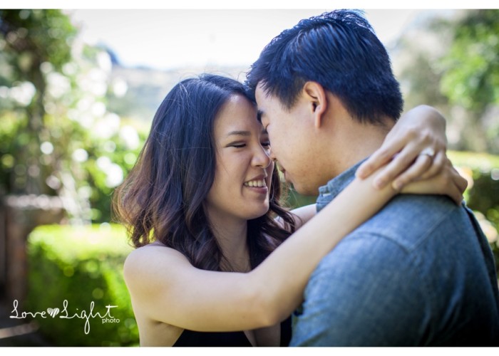 A beautiful proposal at Pineridge Winery in Napa